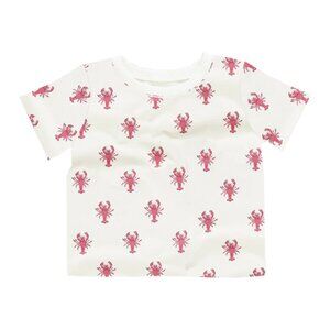KIDS Organic Tee - Lobster Print